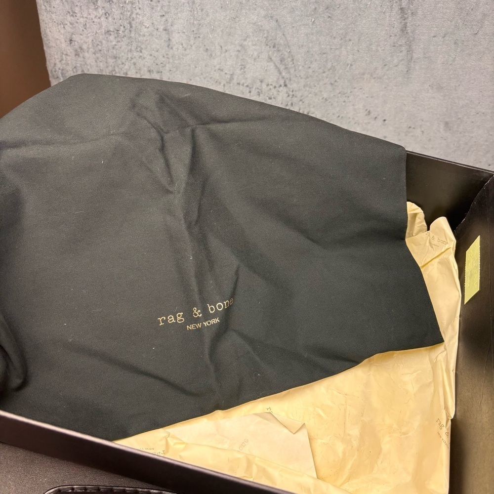 rag & bone Black Bristol Boot – Sz 38 (US 8) (Brand New Condition, With Box) - Picture 12 of 15
